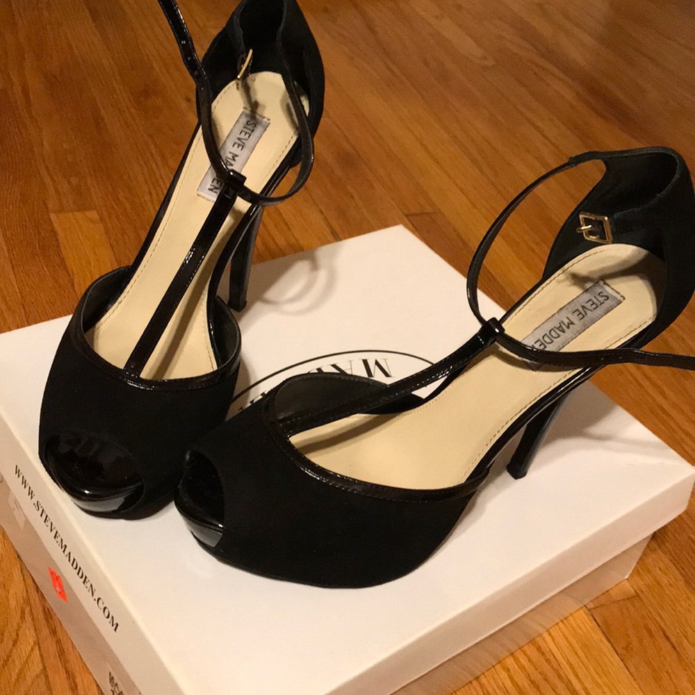 T-strap heels